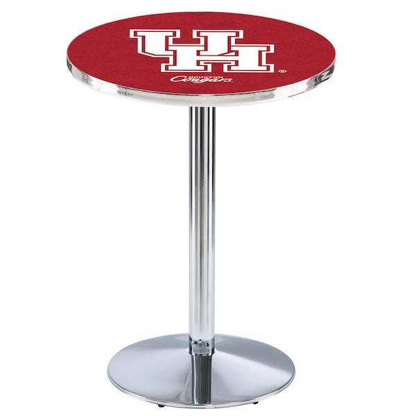 Holland Bar Stool Co 42" Chrome Houston Pub Table L214C4228Houston - main